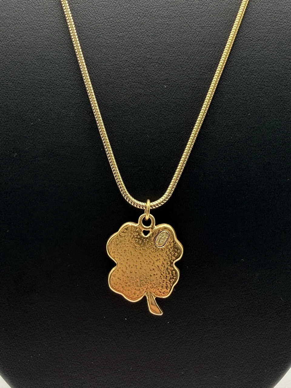 CHANEL COCO CLOVER NECKLACE view 5