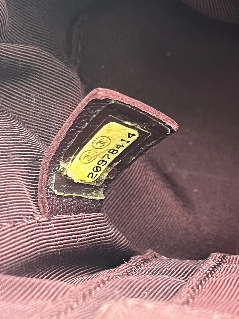 CHANEL LAMB SKIN V-STITCH (20 SERIAL CODE) view 8