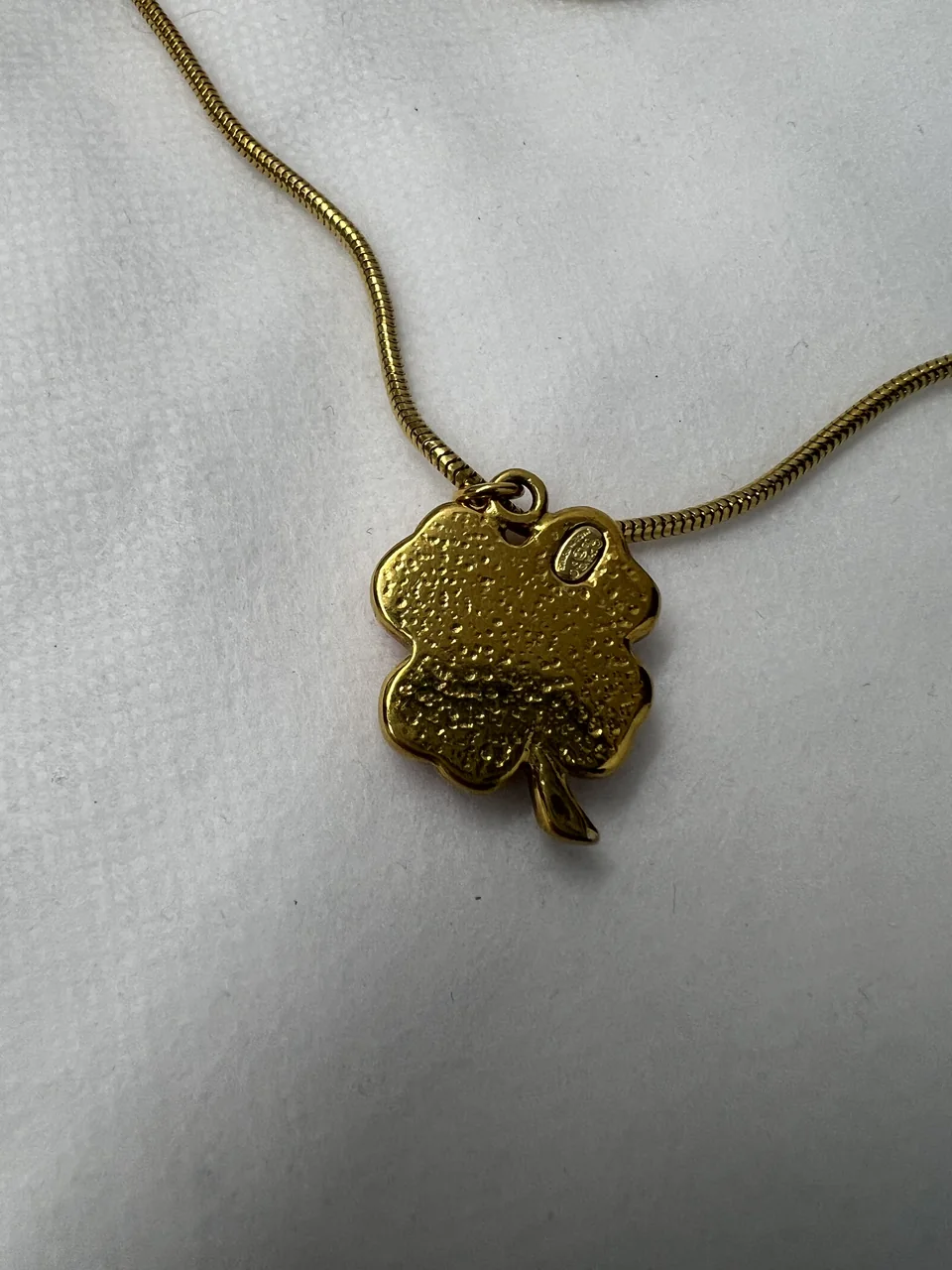 CHANEL COCO CLOVER NECKLACE view 3