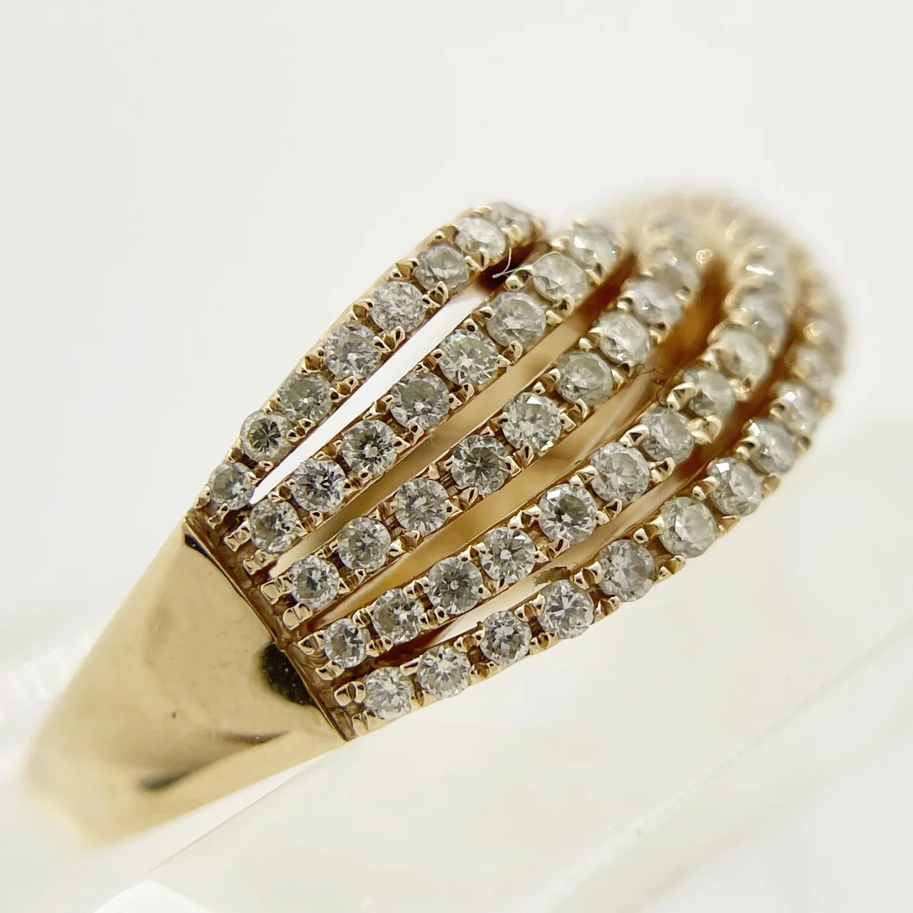 K18PG DIAMOND RING FD0.52CT 5.8G hover