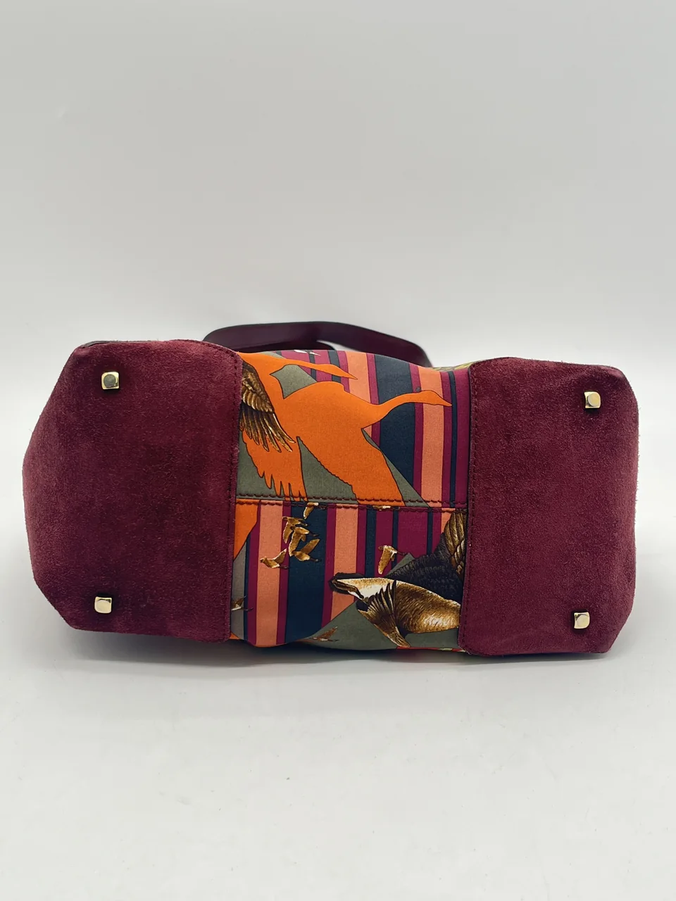SALVATORE FERRAGAMO SCARF TOTE BAG view 9