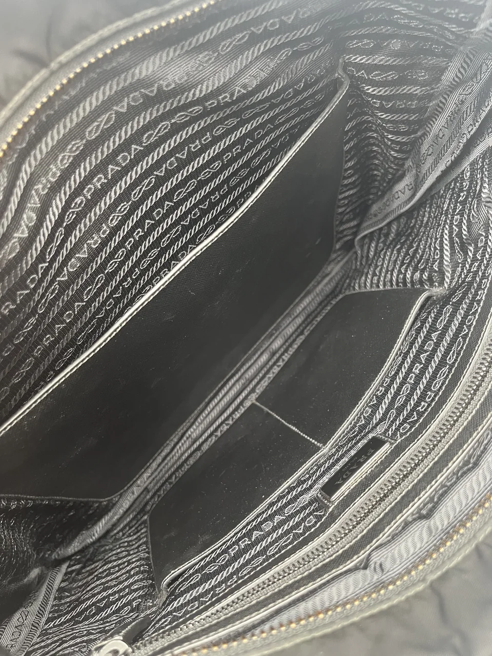 PRADA TWO-WAY TOTE BAG view 8