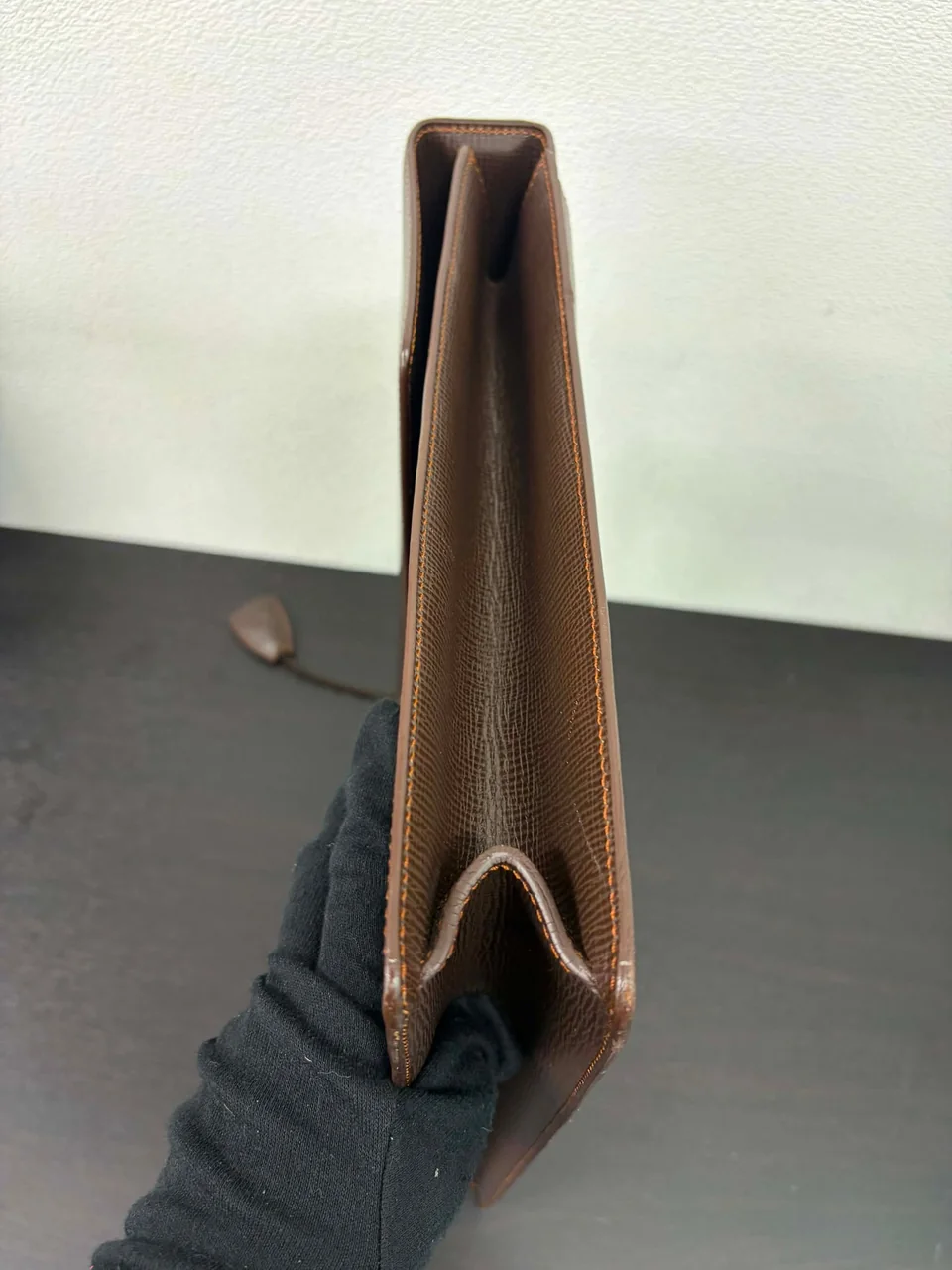LOEWE BRIEFCASE (DARK BROWN) view 7