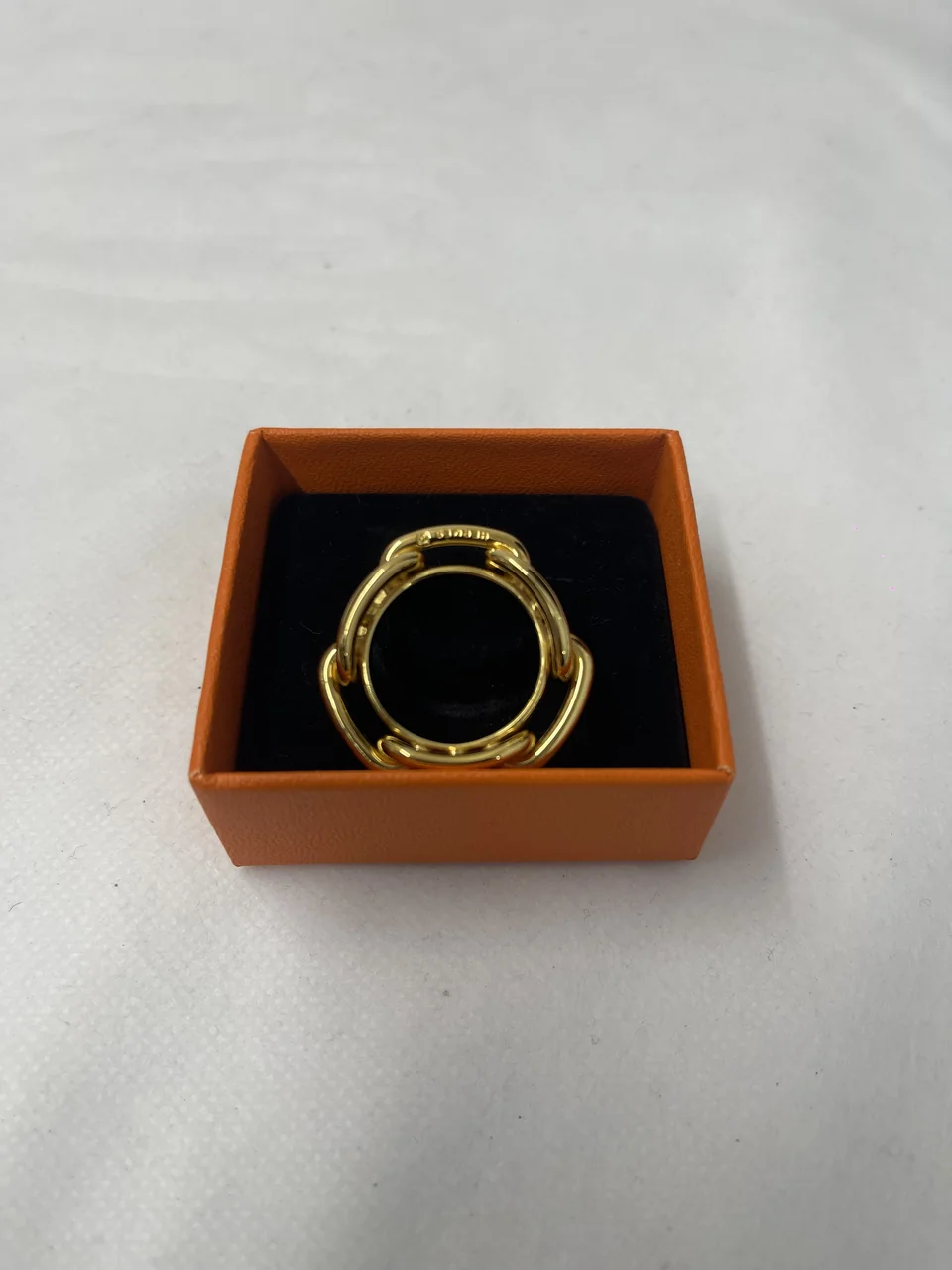 HERMES SCARF RING view 5