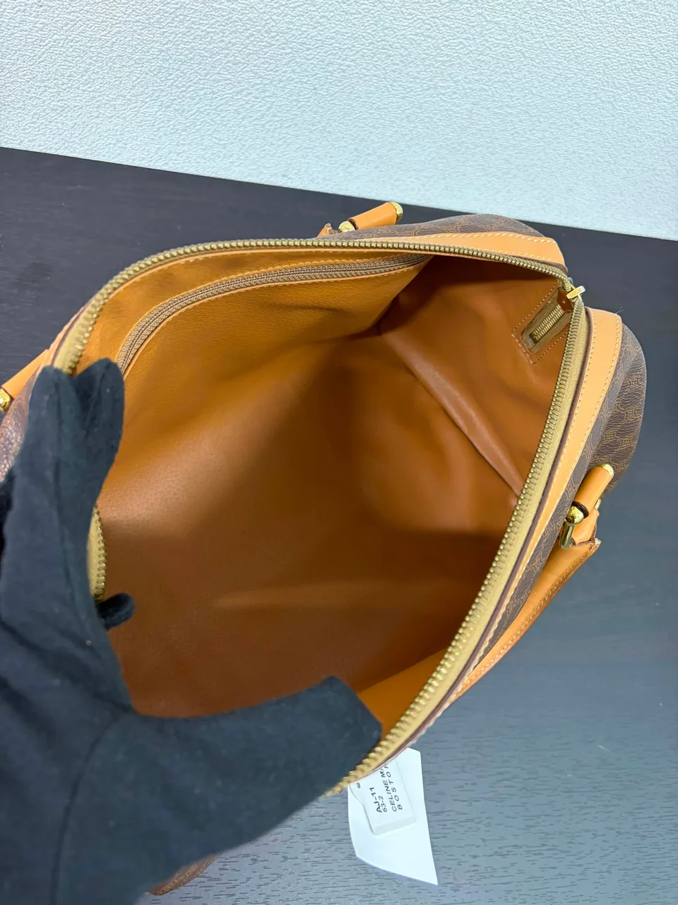 CELINE MACADAM BOSTON BAG view 6