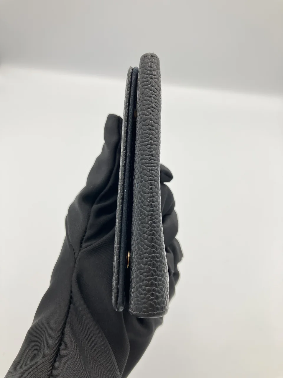 CHANEL CAVIAR COCO MARK KEY CASE view 4