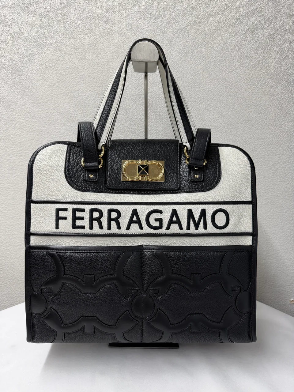 SALVATORE FERRAGAMO TWO-WAY TOTE