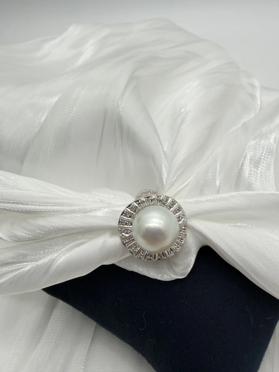 K18 PEARL RING 13.0MM 12.7G view 8