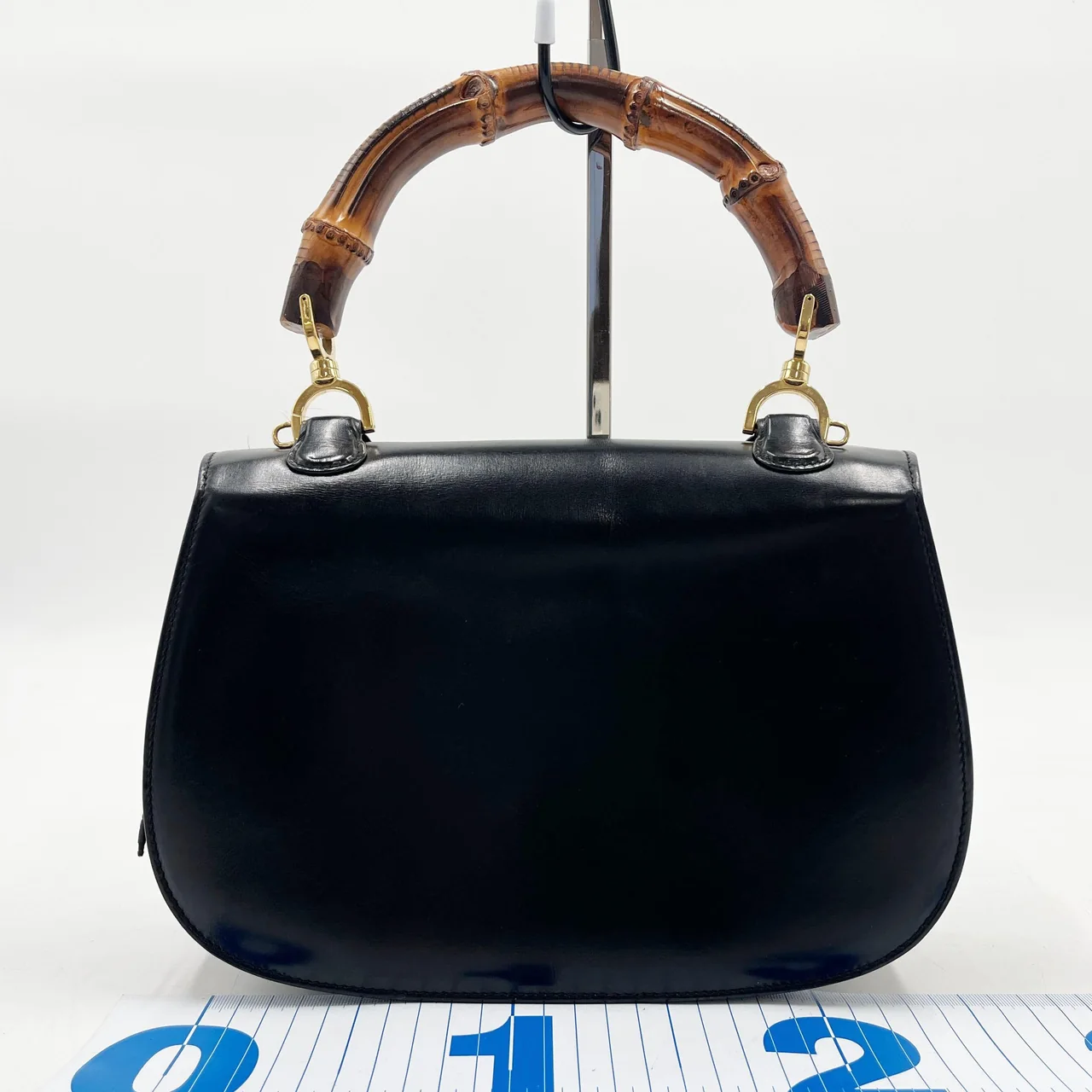 GUCCI BAMBOO HANDBAG (BLACK) hover