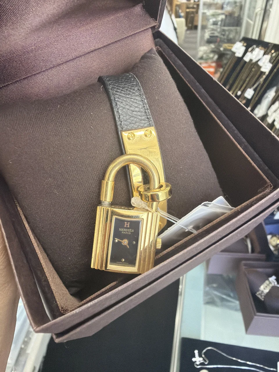 GP/QZ HERMES KELLY WATCH (○Y STAMP) view 2