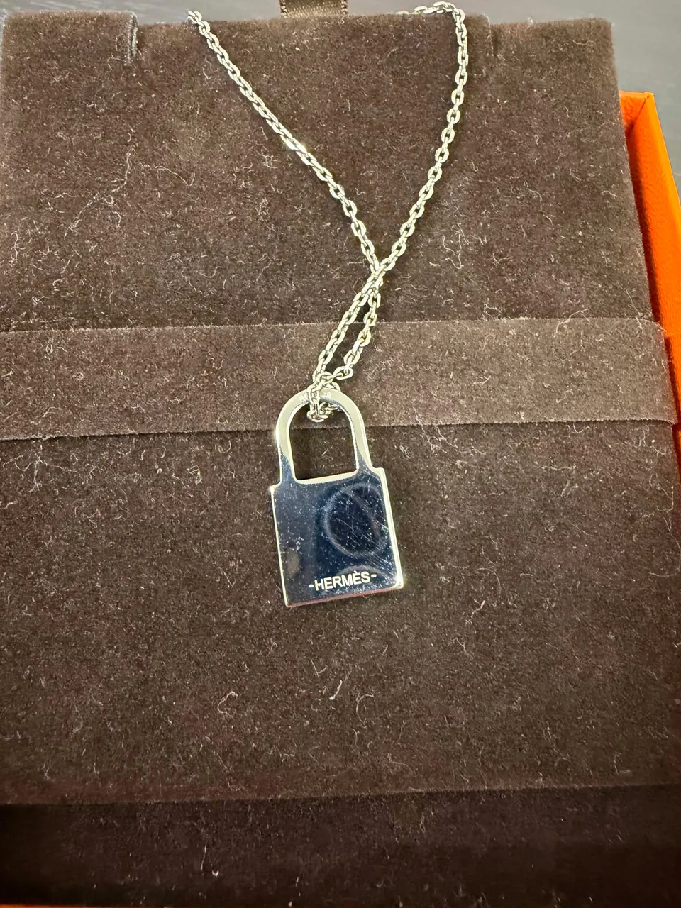HERMES O'KELLY PM NECKLACE (D STAMP) view 4
