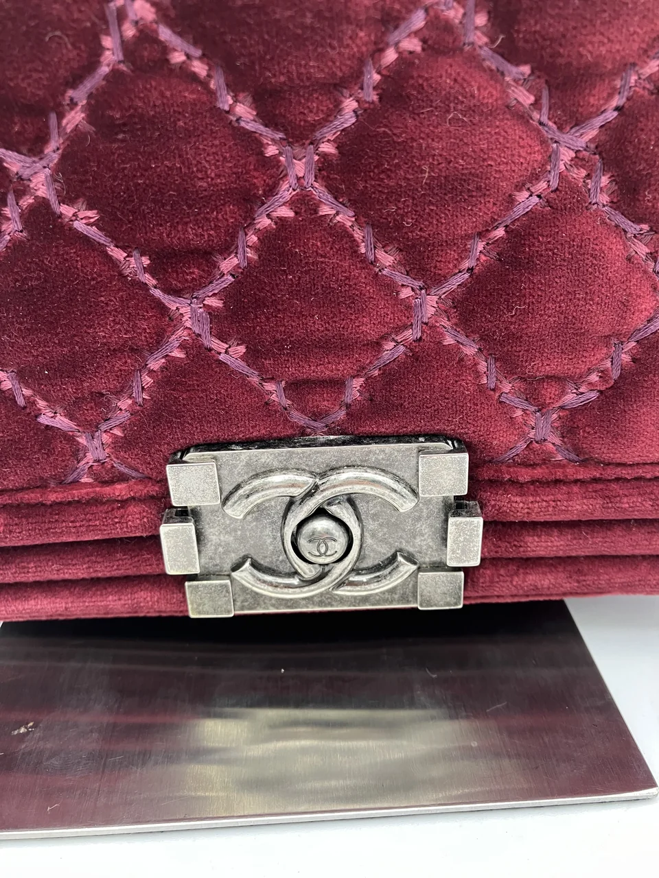 CHANEL MATELASSE WILD STITCH LE BOY (19 SERIAL CODE) view 8