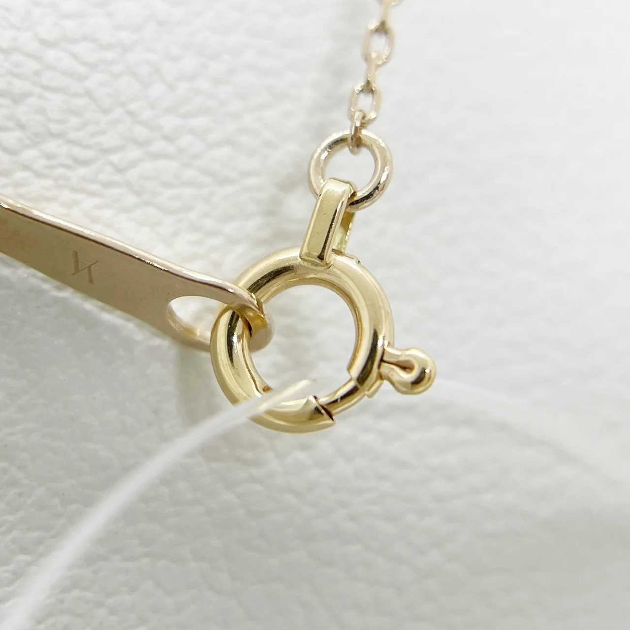 K18 FLOWER NECKLACE FD0.10CT 1.8G view 7