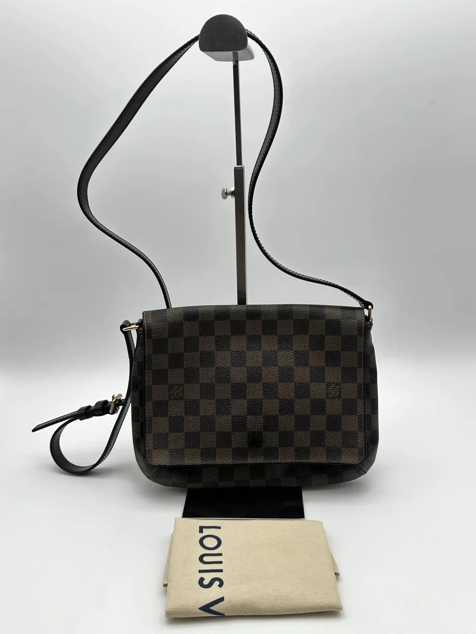 LV DAMIER MUSETTE TANGO LONG