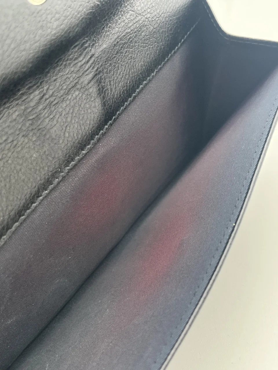 DIOR TROTTER DENIM BIFOLD WALLET view 9