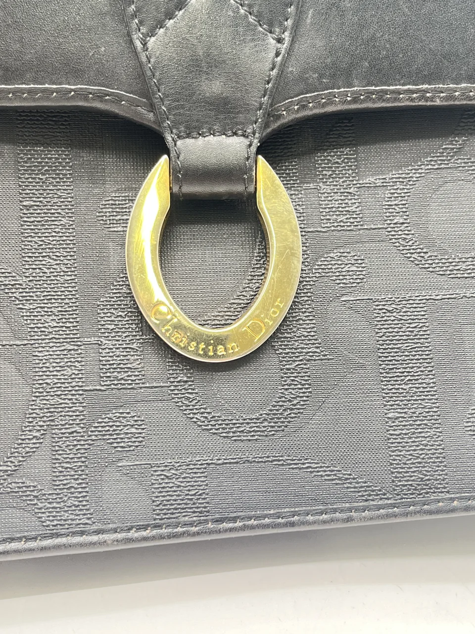 DIOR OBLIQUE FLAP SHOULDER BAG view 7
