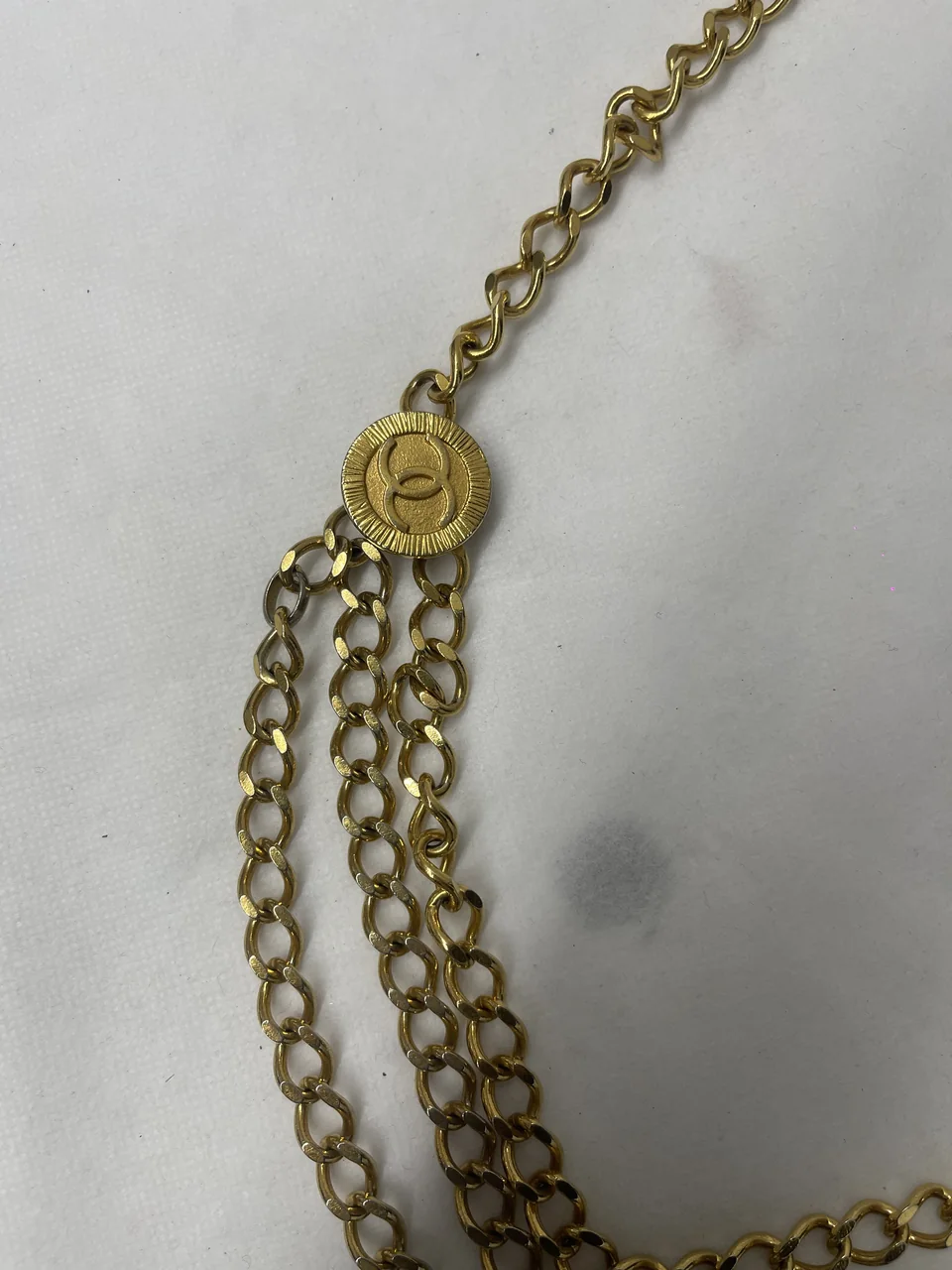 CHANEL CHAIN BELT view 3