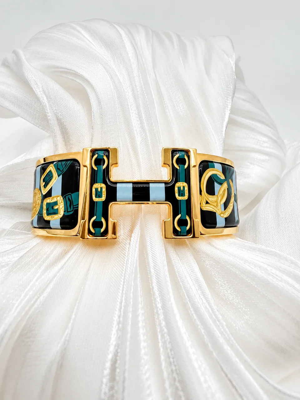 HERMES CLIC CLAC H PANOPLIE EQUESTRE BRACELET