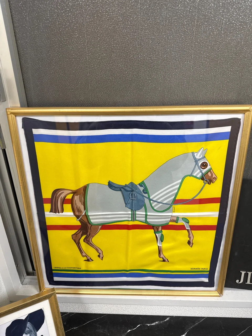 HERMES CHEBVAL A LA VOUVERTURE SCARF