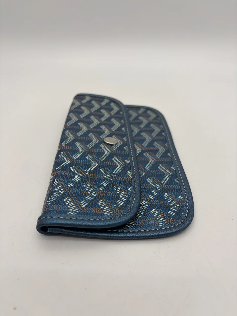 GOYARD SAINT LOUIS PM POUCH (BLUE) view 3