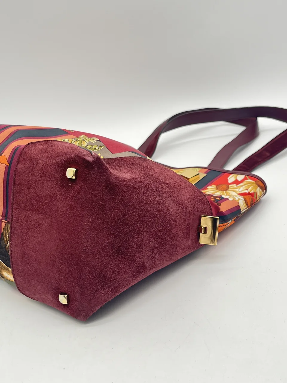 SALVATORE FERRAGAMO SCARF TOTE BAG view 11
