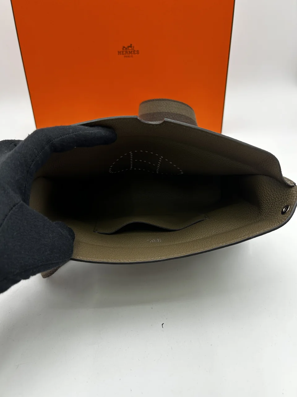 HERMES VIDE POCHE 27 (TOGO, B STAMP) view 4