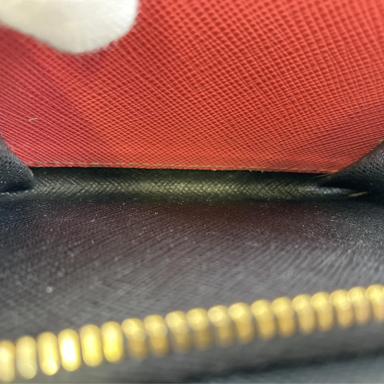 PRADA SAFFIANO BIFOLD WALLET (BLACK/PINK) view 6
