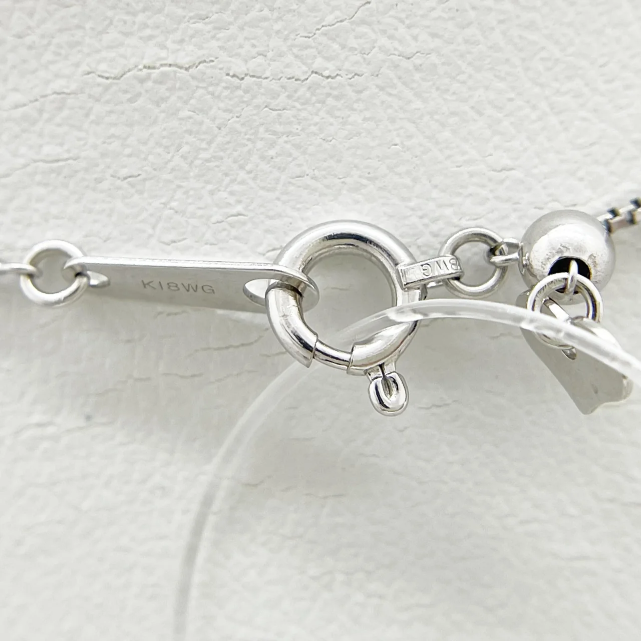 K18 CROSS NECKLACE FD0.33CT 0.27CT/0.10CT 7.7G view 7