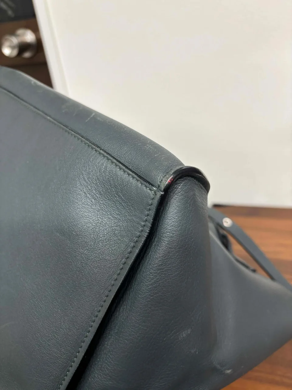 CELINE SHOULDER BAG (BLUE) view 13