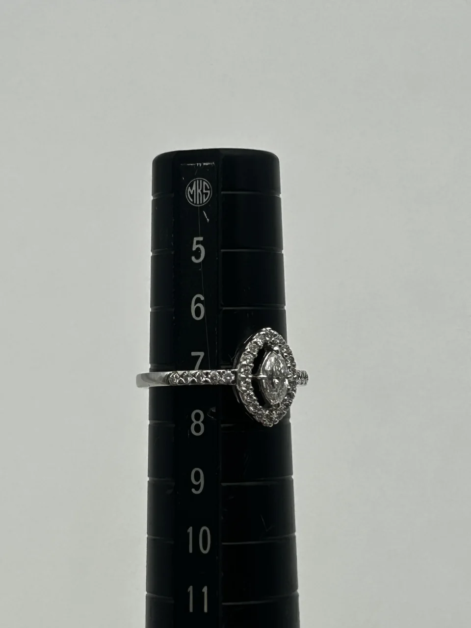 PT900 DIAMOND RING D0.222CT FD0.20CT 3.0G view 4