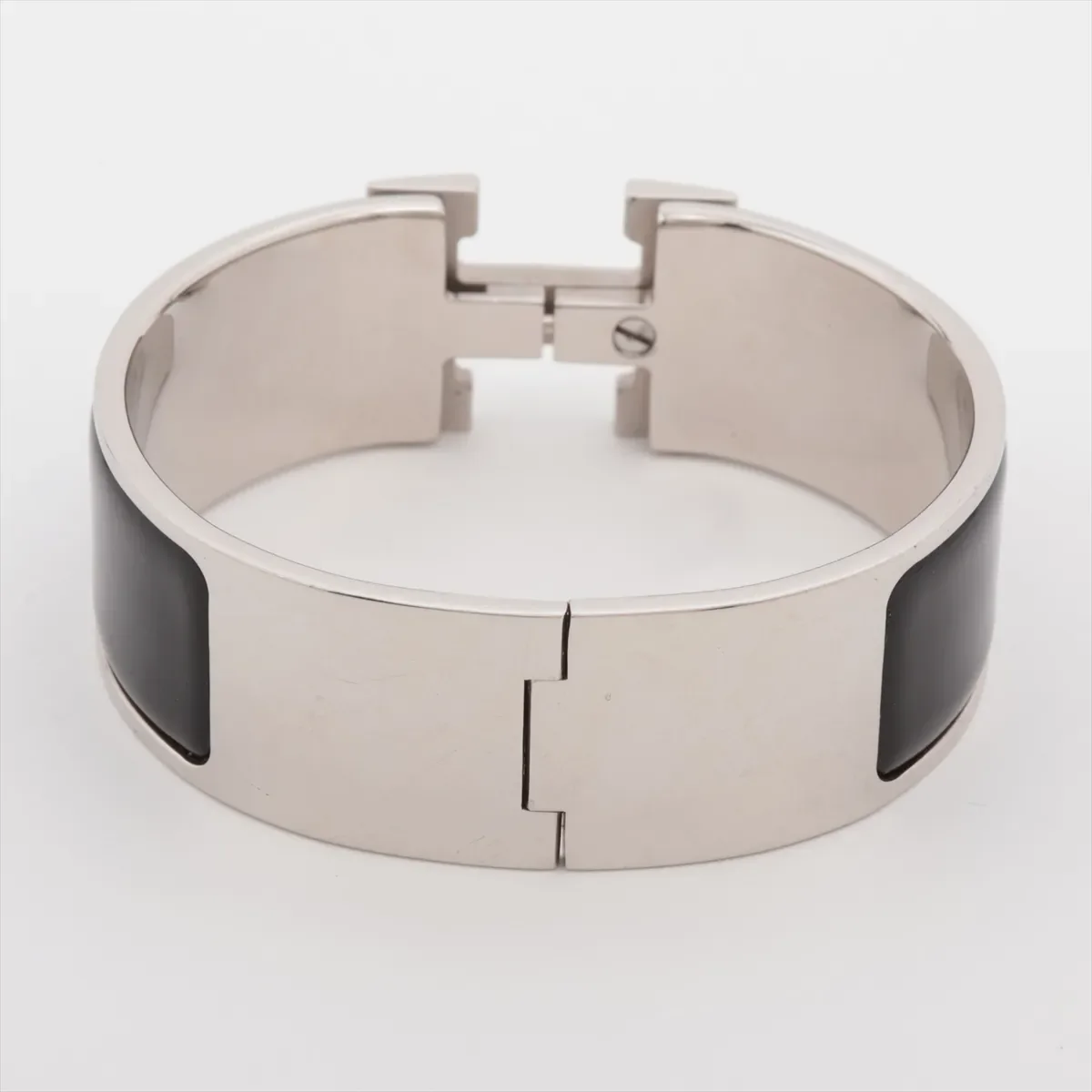 HERMES CLIC H (BLACK/SILVER) hover