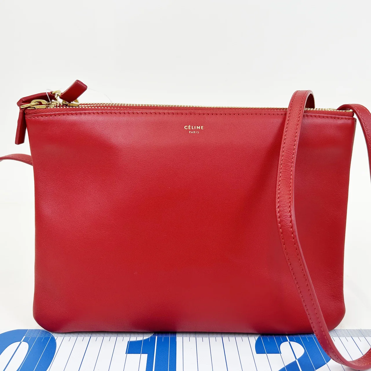 CELINE TRIO LARGE (RED) view 12