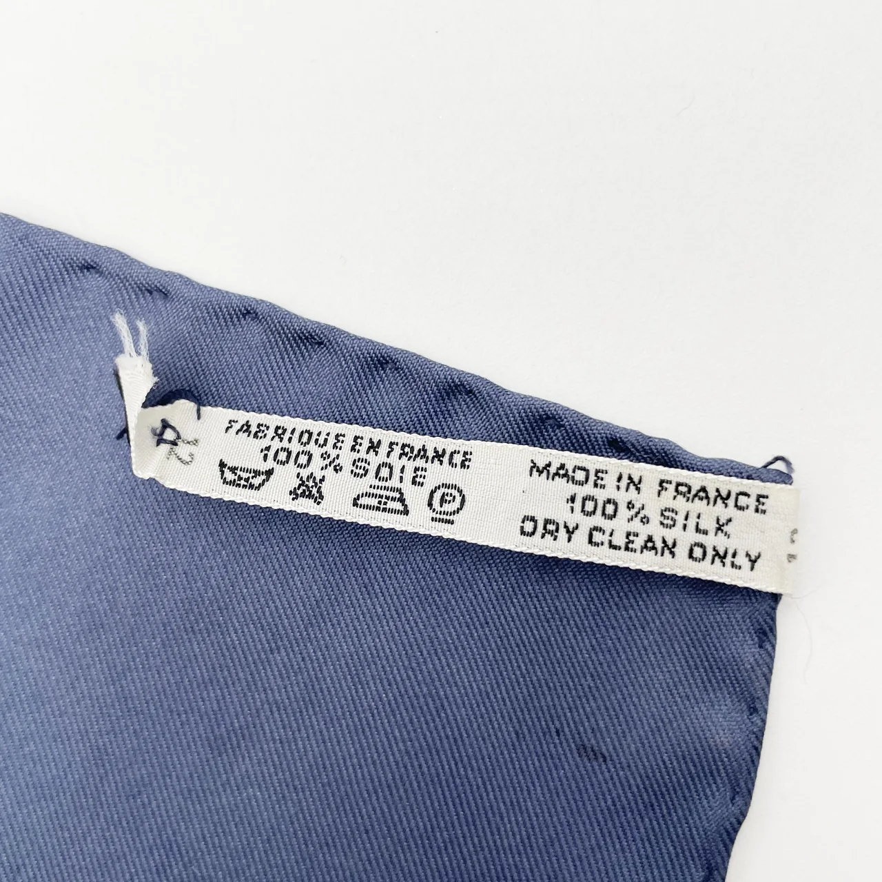 HERMES SCARF (BLUE) view 7