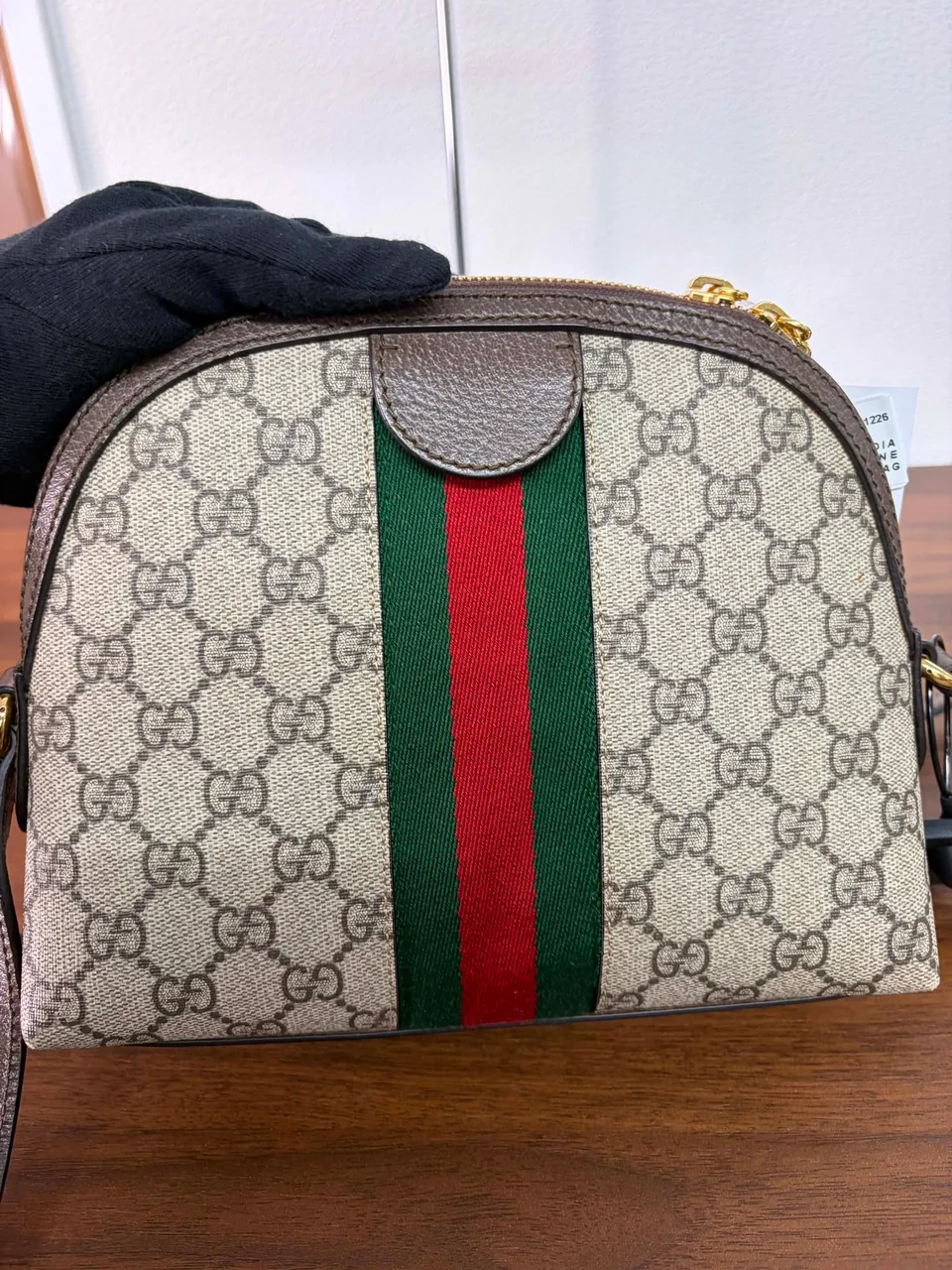 GUCCI OPHIDIA CHERRY LINE SHOULDER BAG view 3