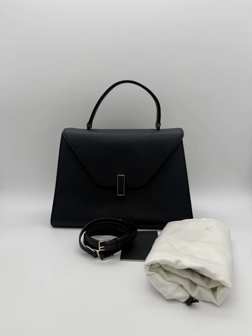VALEXTRA ISIDE LARGE (NAVY)