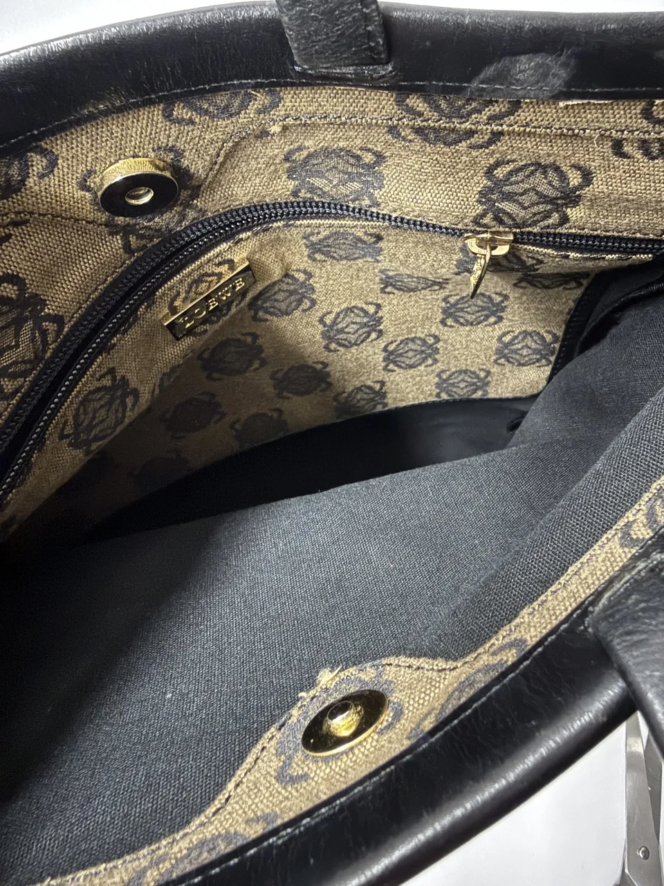LOEWE ANAGRAM HANDBAG view 9