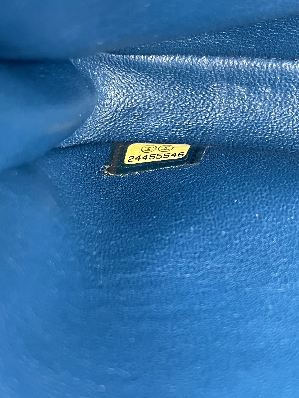 CHANEL DENIM MATELASSE TWO-WAY BAG (24 SERIAL CODE) view 10