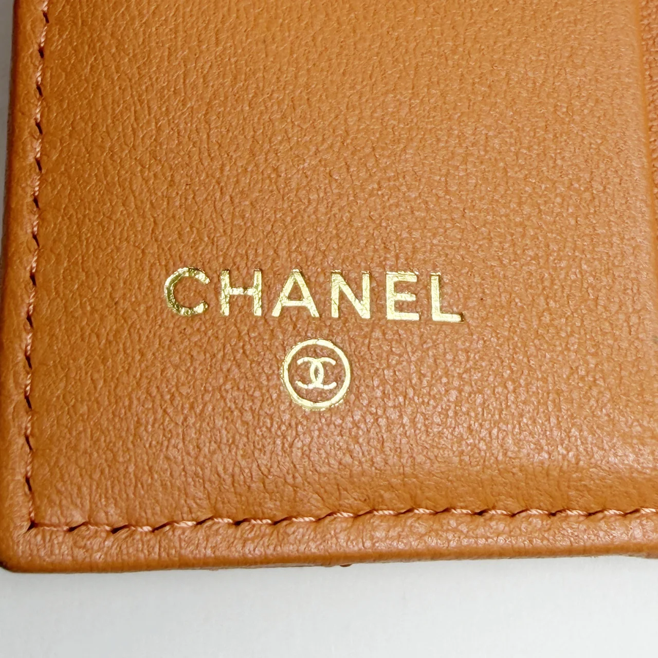 CHANEL LAMB SKIN BIFOLD WALLET view 8