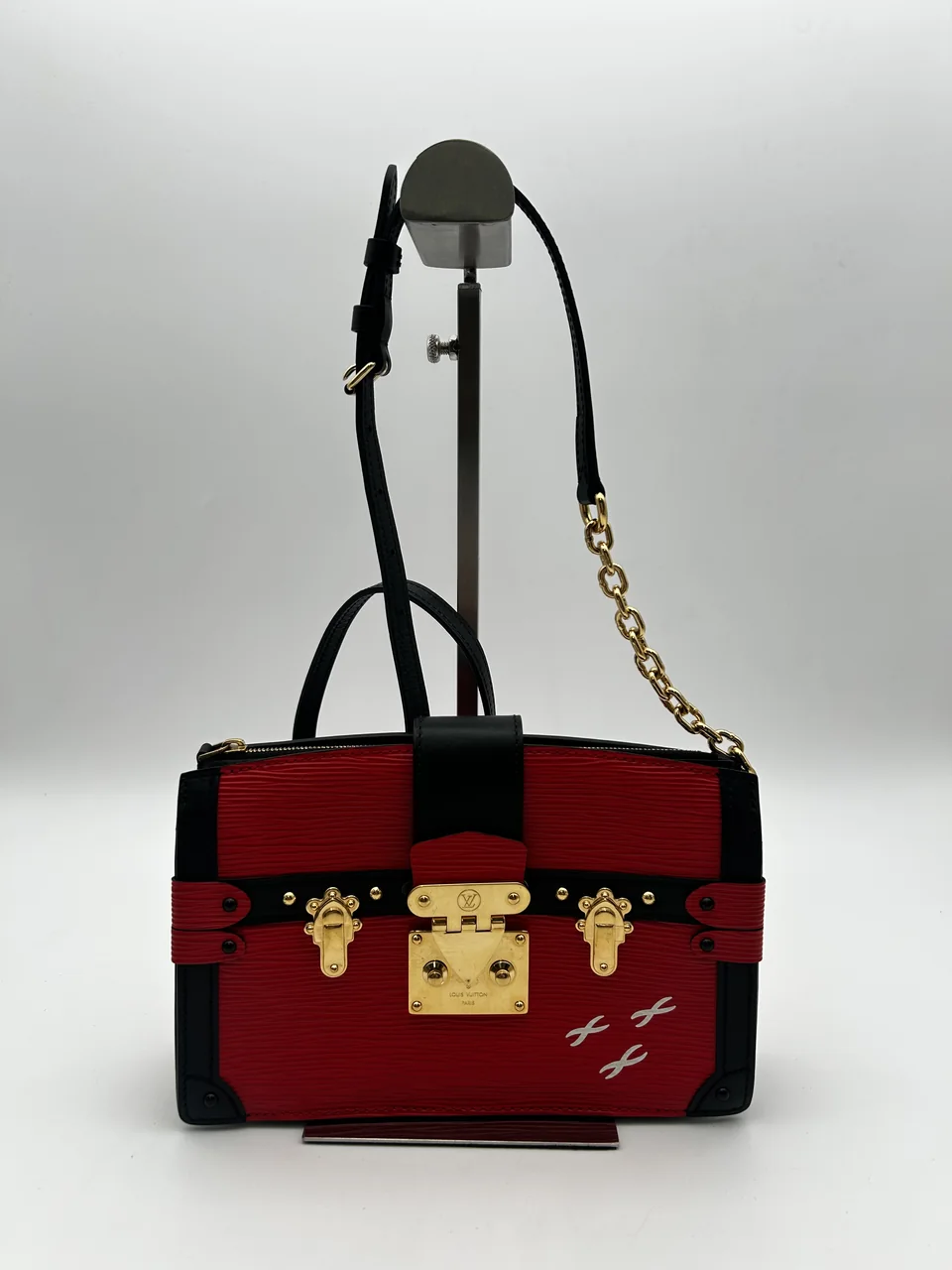 LV EPI TRUNK CLUTCH (RED) view 3