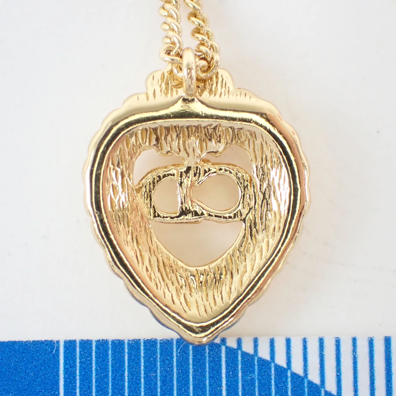DIOR LOGO NECKLACE view 3