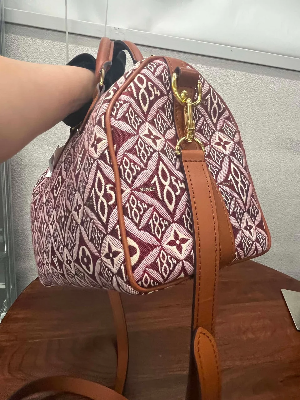 LV MONOGRAM JACQUARD SINCE1854 SPEEDY BANDOULIERE 25 view 7