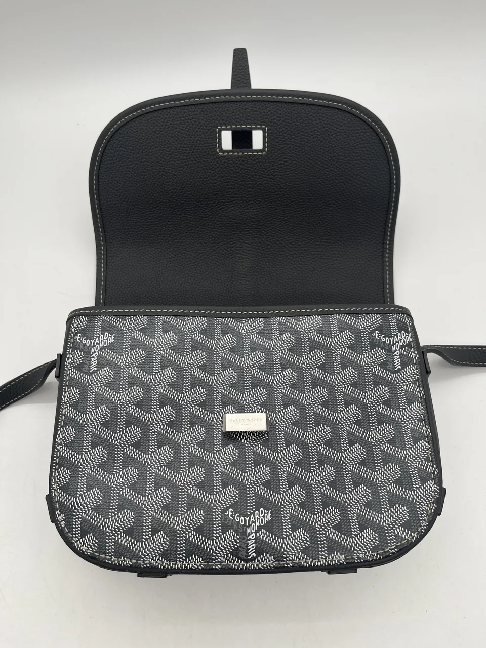 GOYARD BELVEDERE PM (GRAY) view 9