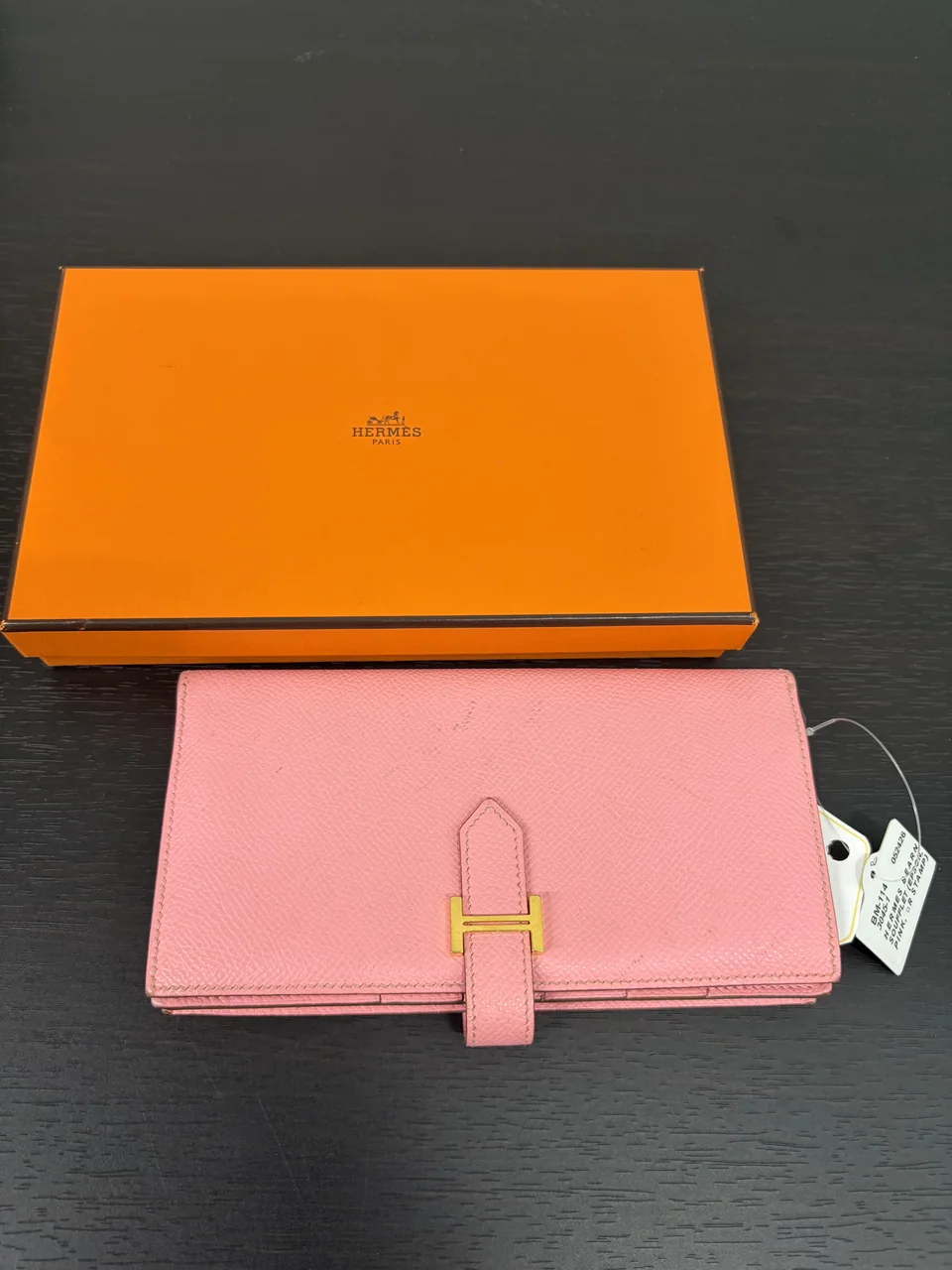 HERMES BEARN SOUFFLET (EPSON, PINK, □R STAMP)