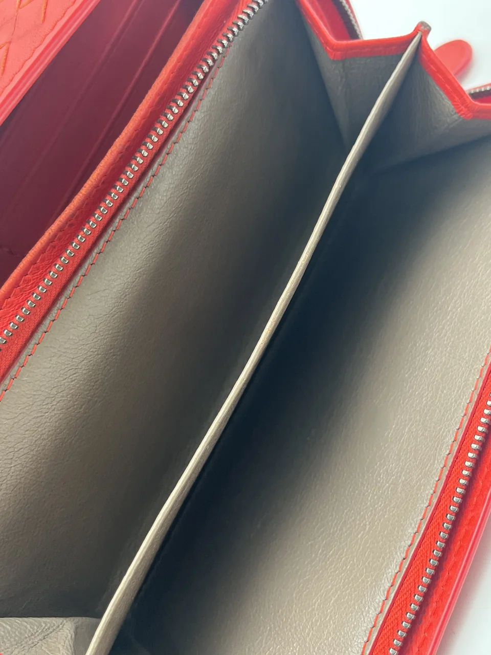 BOTTEGA VENETA INTRECCIATO WALLET (ORANGE) view 6