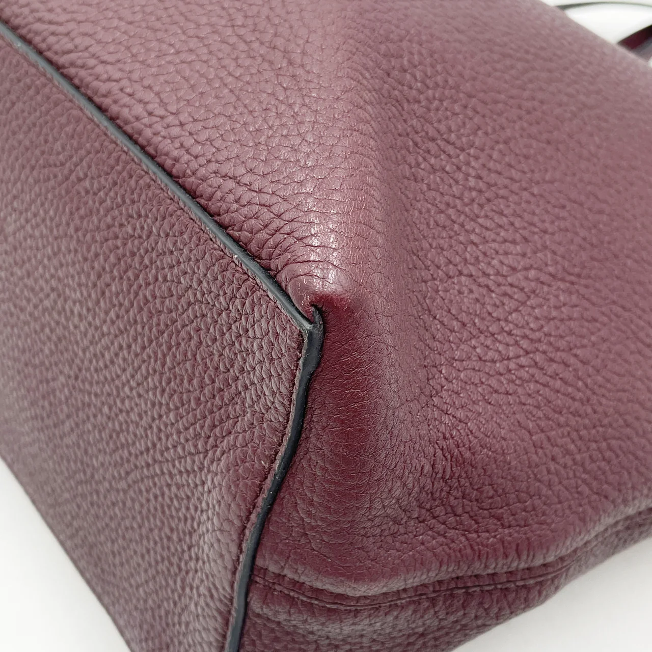 VALENTINO TWO-WAY BAG (BURGUNDY) view 5