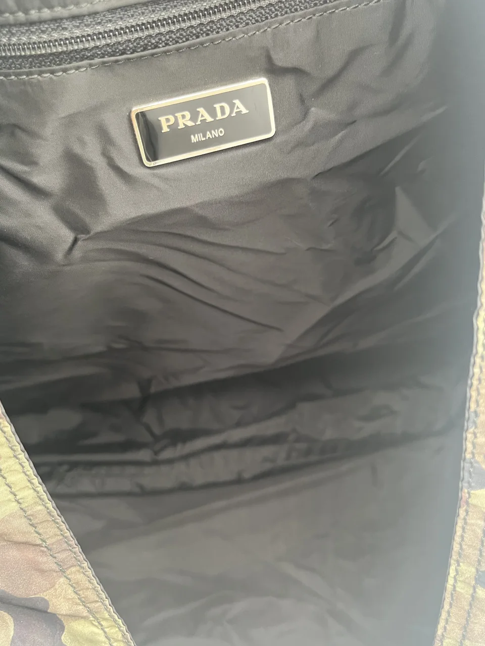 PRADA NYLON TOTE BAG view 3