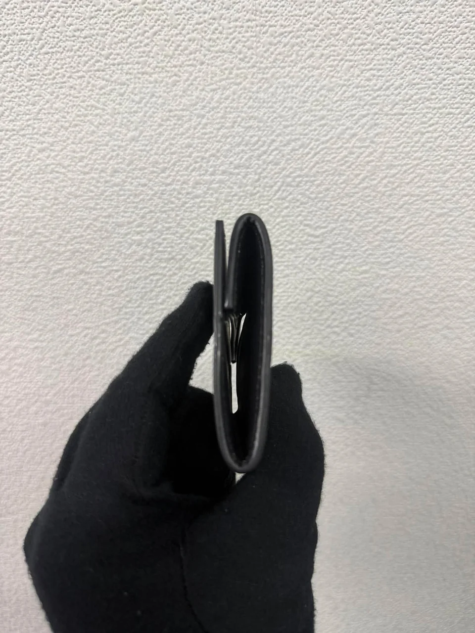 BERLUTI CALLIGRAPHY COIN CASE (BLACK) view 6
