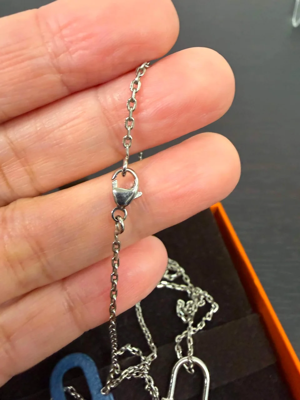 HERMES O'KELLY PM NECKLACE (D STAMP) view 3