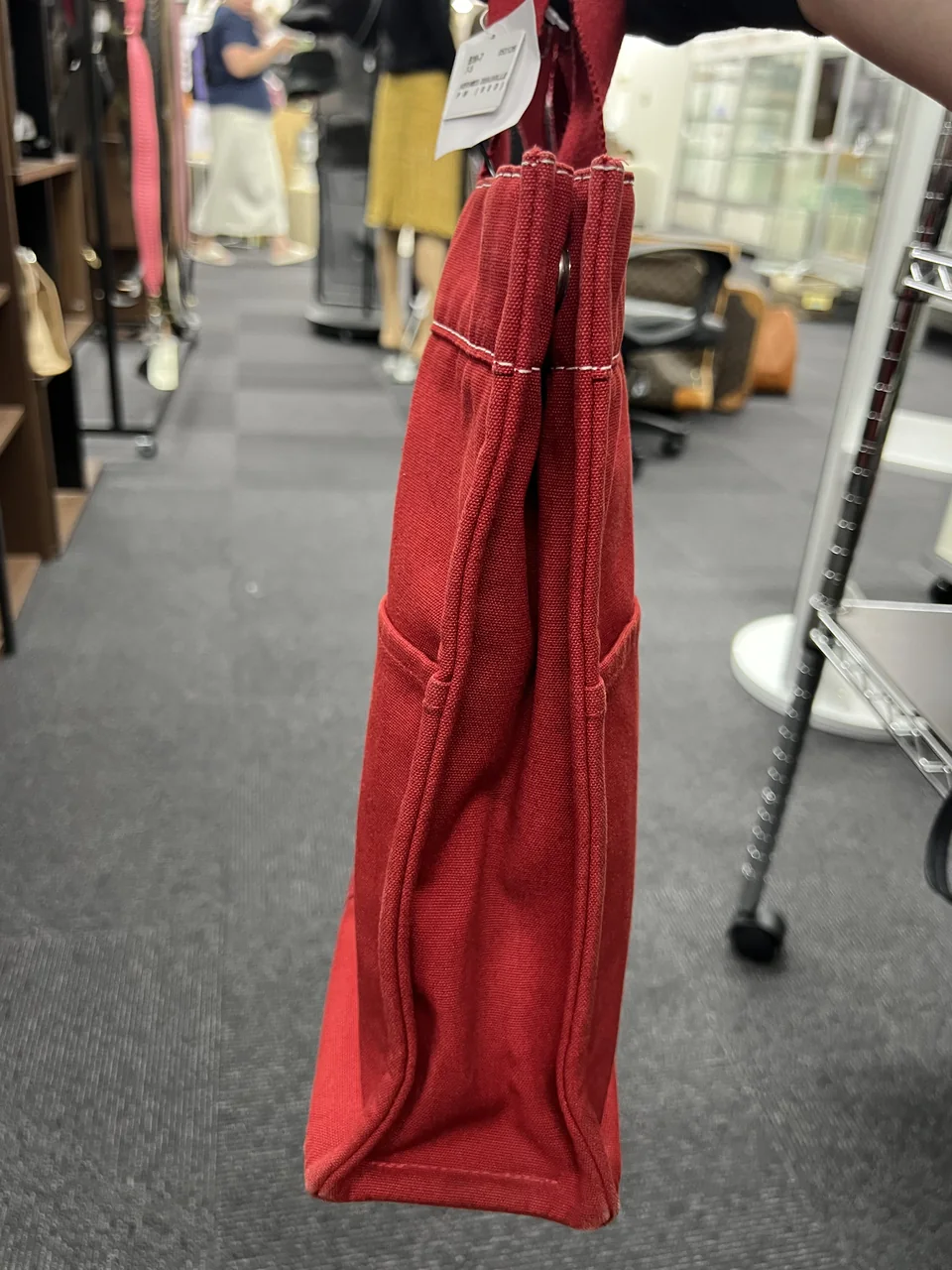 HERMES DEAUVILLE PM (RED) view 4