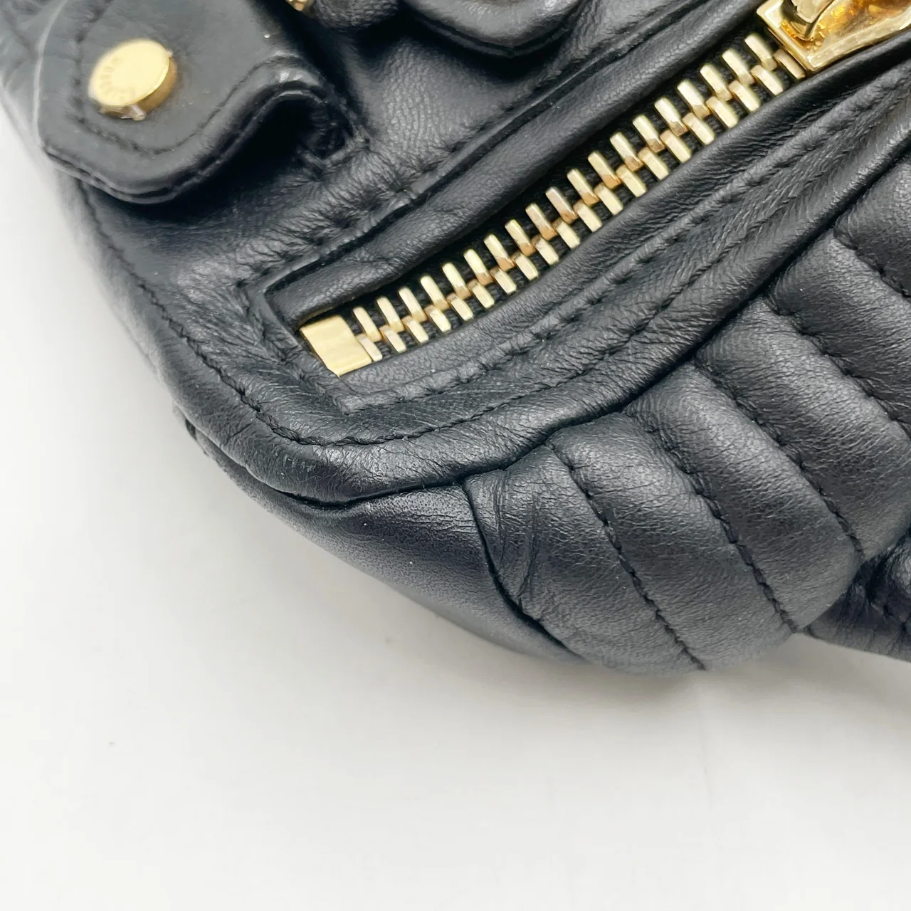 MOSCHINO WAIST POUCH (BLACK) view 7